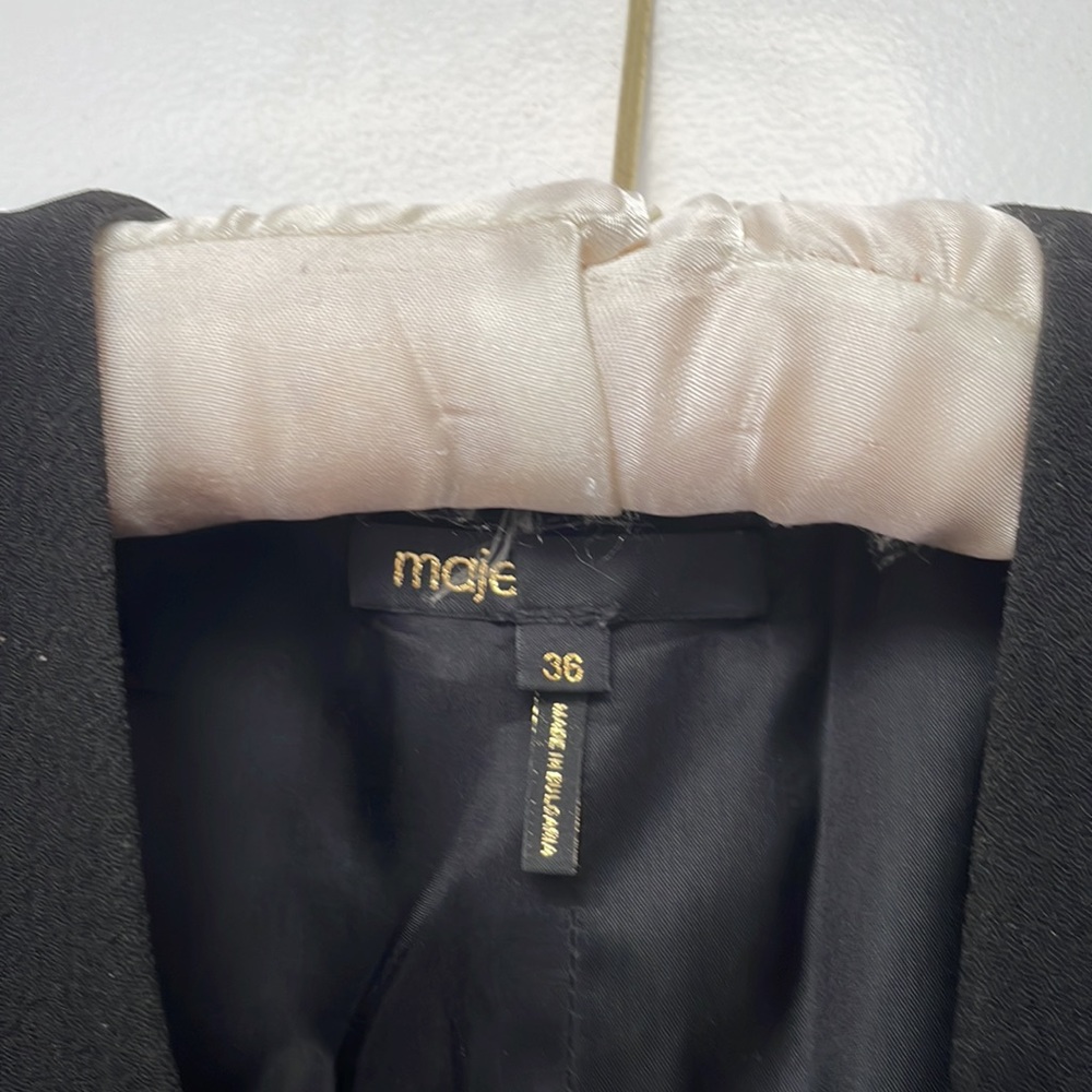 Maje black jumpsuit - Picture 2 of 3